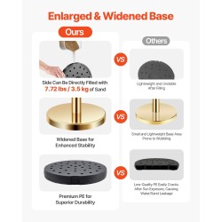 Jonoaitapylvässetti 8 pylvästä 6 samettiköyttä 1,5 m 201-ruostumatonta terästä