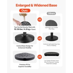 Kulunohjaussetti hiiliteräspylväillä 8 pylvästä täytettävillä jaloilla 2 metrin nauhoilla 2 kylttitelinettä
