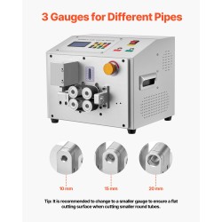 Automaattinen katkaisukone putkille ja letkuille halkaisijaltaan 1–20 millimetriä näytöllä ohjattava