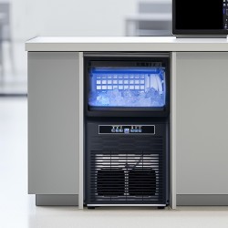 Jääpalakone ammattikäyttöön sinkitty teräs ABS 80 lbs/24 h 12 lbs jääsäiliö