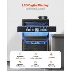 Jääpalakone kompakti ammattikeittiöön 70 paunaa vuorokaudessa 12 paunaa säilytys 36 jääpalaa