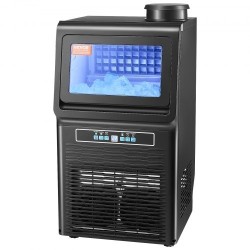 Jääpalakone kompakti ammattikeittiöön 70 paunaa vuorokaudessa 12 paunaa säilytys 36 jääpalaa