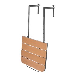 Ripustettava taittuva parvekepöytä ruostumaton teräs säänkestävä pöytälevy