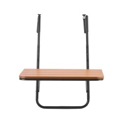 Ripustettava taittuva parvekepöytä ruostumaton teräs säänkestävä pöytälevy