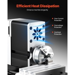 Minisorvi pöytäkäyttöön alumiiniseos 36 watin 70 mm halkaisija 130 mm pituus