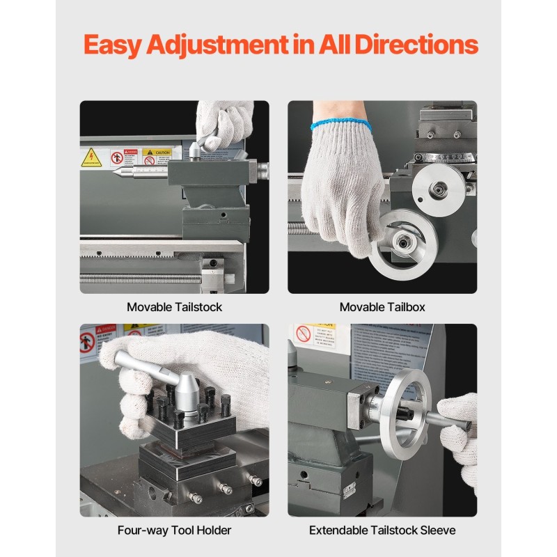 Penkkisorvi 210 mm 550W kokonaan metallinen pehmeille metalleille ja puulle