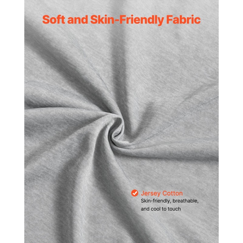 Kokovartalotyyny G-muotoinen raskausajalle jersey-puuvillapäällisellä polyesteritäytteellä 132 x 68 x 20 cm