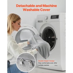 Kokovartalotyyny G-muotoinen raskausajalle jersey-puuvillapäällisellä polyesteritäytteellä 132 x 68 x 20 cm