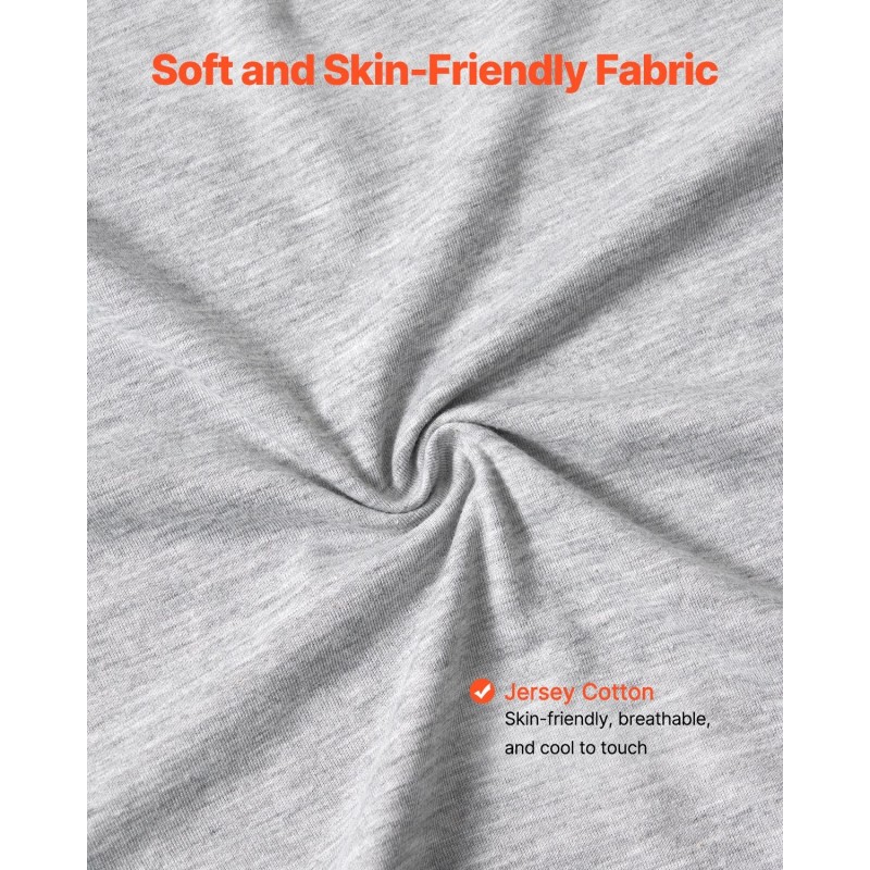 U-muotoinen raskausajan koko kehon tukityyny jerseypuuvillapäällisellä polyesteritäytteellä