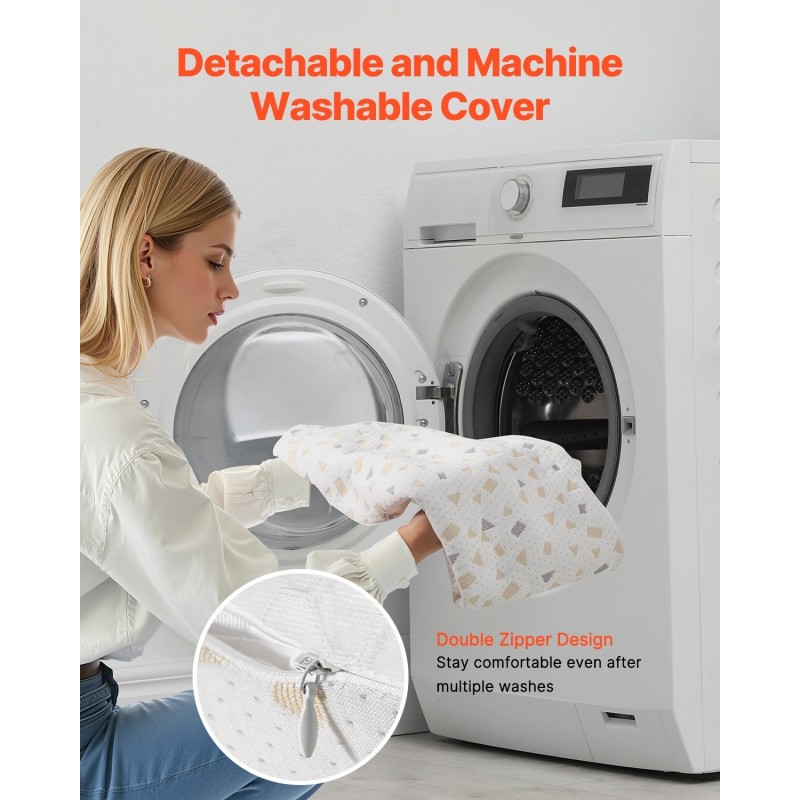 H-muotoinen raskaus- ja vartalotyyny vähintään 1480 g polyesterikuitutäytteellä irrotettavalla konepestävällä päällisellä