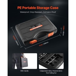 Torx-hylsysarja 60-osainen S2-kärjet CRV 50BV30 hylsyt T6–T70 TT6–TT70 TP8–TP60 E4–E24