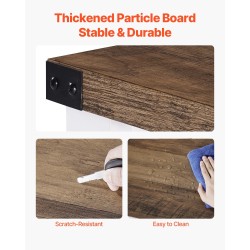 Kahvibaarikaappi maalaismainen melamiinipinnoitettu lastulevyrunko nelikerroksinen liukuovet pöytätaso