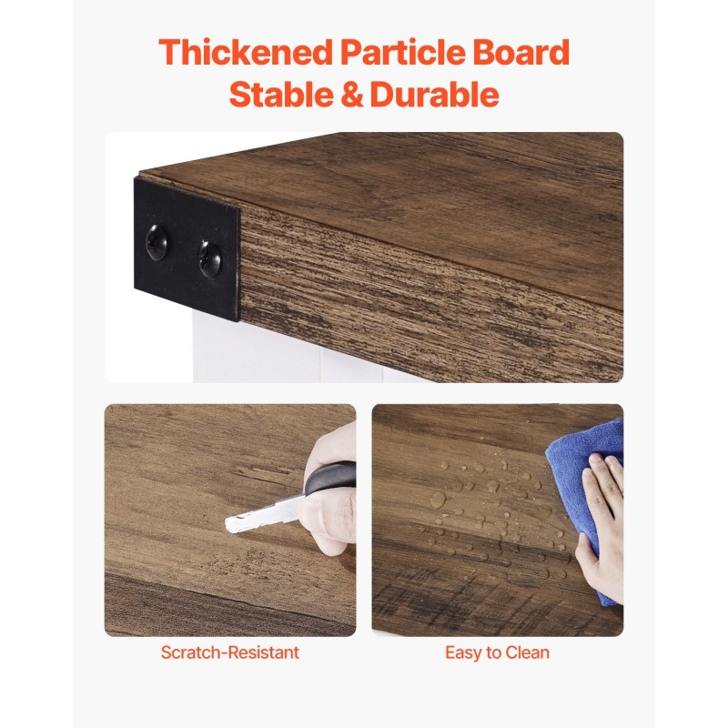 Kahvibaarikaappi maalaismainen melamiinipinnoitettu lastulevyrunko nelikerroksinen liukuovet pöytätaso