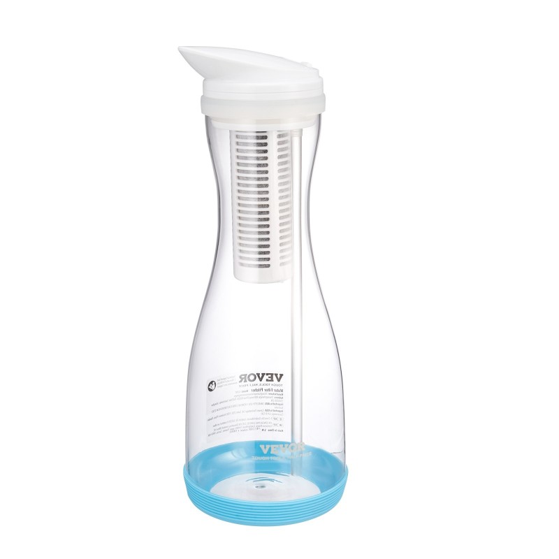 Vedensuodatuskannu borosilikaattilasinen 6 kupin jääkaappiin sopiva