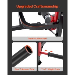 Istuttava jalkapenkki hiiliteräsrunko ojennus ja koukistus säädettävä selkänoja paksut pehmusteet