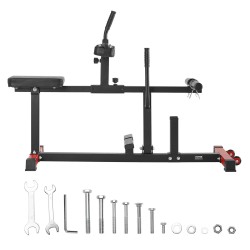 Istuva pohjelaite hiiliteräsrunkoinen 440 paunaa enimmäiskuorma säädettävillä pehmusteilla