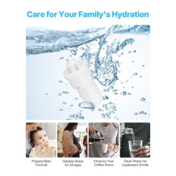 Vaihtosuodattimet 3 kpl 5-vaiheiset BPA-vapaat sopii 6216-vesikannuun