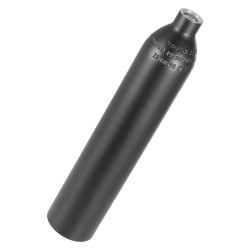 Sukelluspullo 0,5 l alumiini 6061 musta maksimisukellussyvyys 30 m