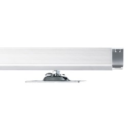 Taskuoven alumiininen kiskosarja 1746 mm kolmipyöräisillä ripustimilla 100 kg kantavuus sisäkäyttöön