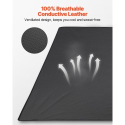 Maadoitusmatto polyuretaaninen nahka polyesteri hiilikuitu 1856x1380 mm 4,6 m kaapelilla