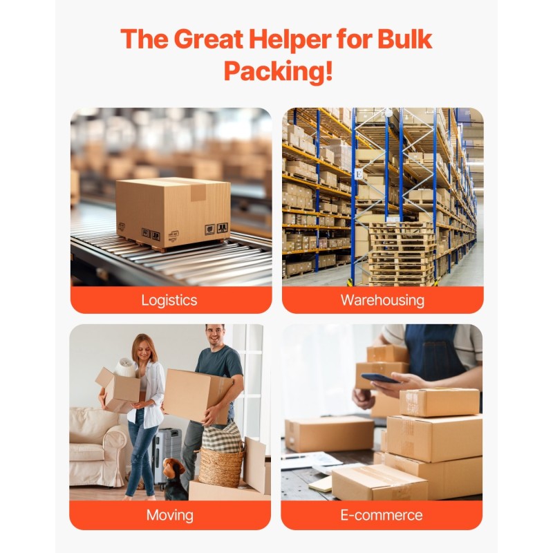 Läpinäkyvä pakkausteippi 18 rullaa 47,8 mm 59,4 m akryyliliimainen