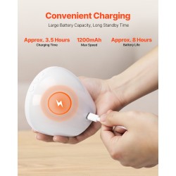 Uniäänilaite kahdeksantoista ääntä langaton ladattava akku seitsemänvärinen yövalo