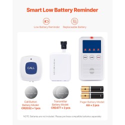 Vuoteen anturityyny 10 x 35 tuumaa PVC hoivakäyttöön langaton hälytysjärjestelmä