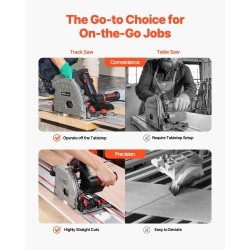 Upotussaha 165 mm 1200W 50-hampainen kovametalliterä puulle muoville ja metallille