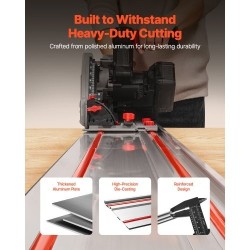 Ohjainkiskosarja puristealumiinia 2 kpl 699 mm sahausalue 1397 mm