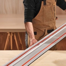 Ohjainkiskosarja puristealumiinia 2 kpl 699 mm sahausalue 1397 mm