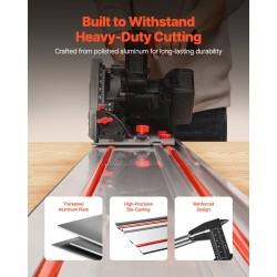 Alumiininen ohjainkiskosarja 4 kpl 699 mm 3 liitintä leikkuupituus 2794 mm