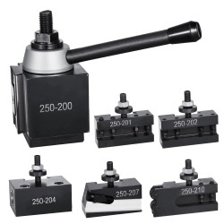 Pikavaihtotyökalupidinsarja 6 osainen teräs 10 15 tuuman heilurille