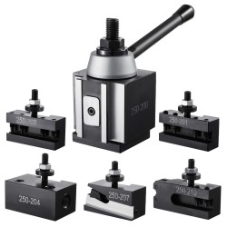 Pikavaihtotyökalupidinsarja 6-osainen teräs 10–15 tuuman heilurille