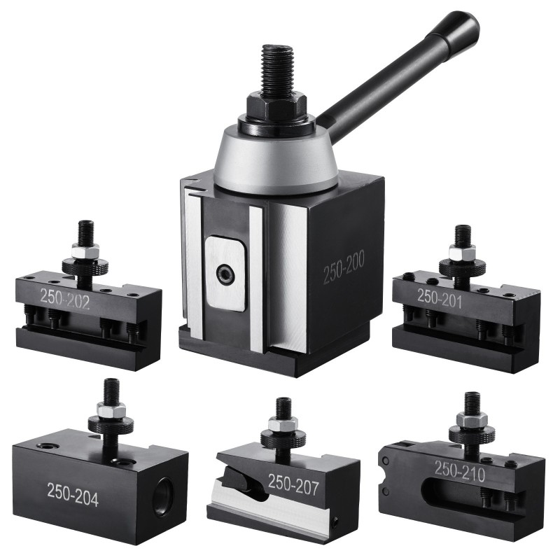 Pikavaihtotyökalupidinsarja 6-osainen teräs 10–15 tuuman heilurille