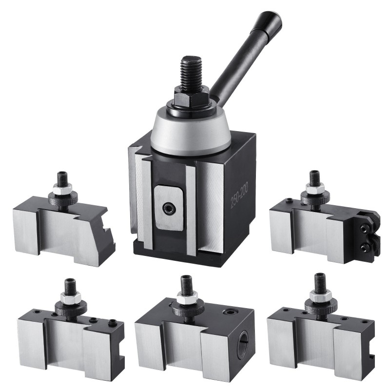 Pikavaihtotyökalupidinsarja 6-osainen teräs 10–15 tuuman heilurille