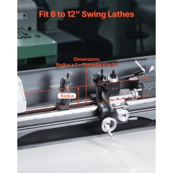 Pikavaihtotyökalupidinsarja 6-osainen teräksinen 6–12 tuuman kärkikorkeudelle