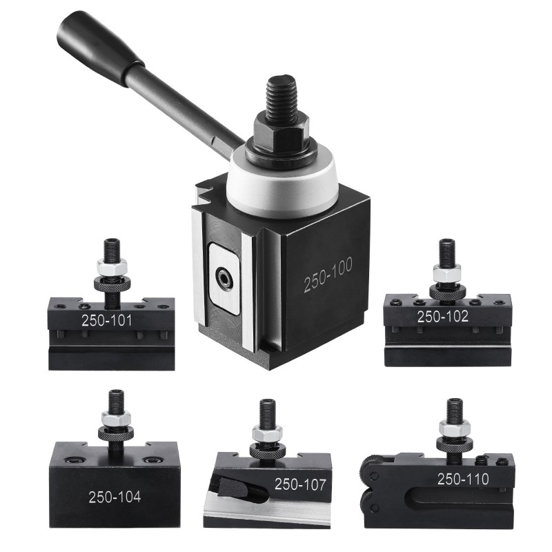 Pikavaihtotyökalupidinsarja 6-osainen teräksinen 6–12 tuuman kärkikorkeudelle