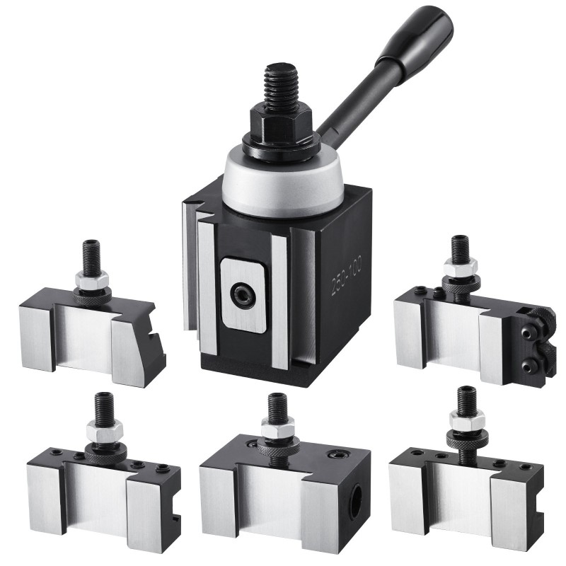 Pikavaihtotyökalupidinsarja 6-osainen teräksinen 6–12 tuuman kärkikorkeudelle