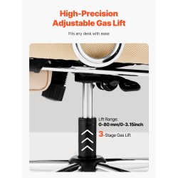 Korkeaselkäinen toimistotuoli keinonahkaverhoilu korkeatiheyksinen vaahtopehmuste säädettävä jalkatuki