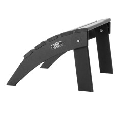 Taitettava ulkorahi HDPE muovia musta 33 cm korkea Adirondack tuoliin