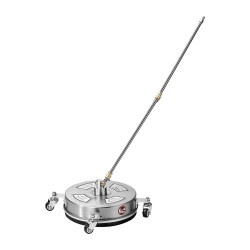 Painepesurin pintapesuri 14 tuuman ruostumaton teräs 4 pyörää betonille terasseille patioille