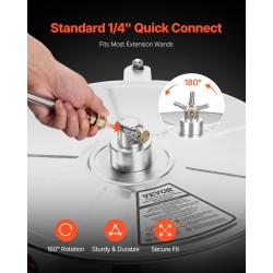 Pintapesuri 18 tuumaa ruostumaton teräs kaksoissuutin painepesureille