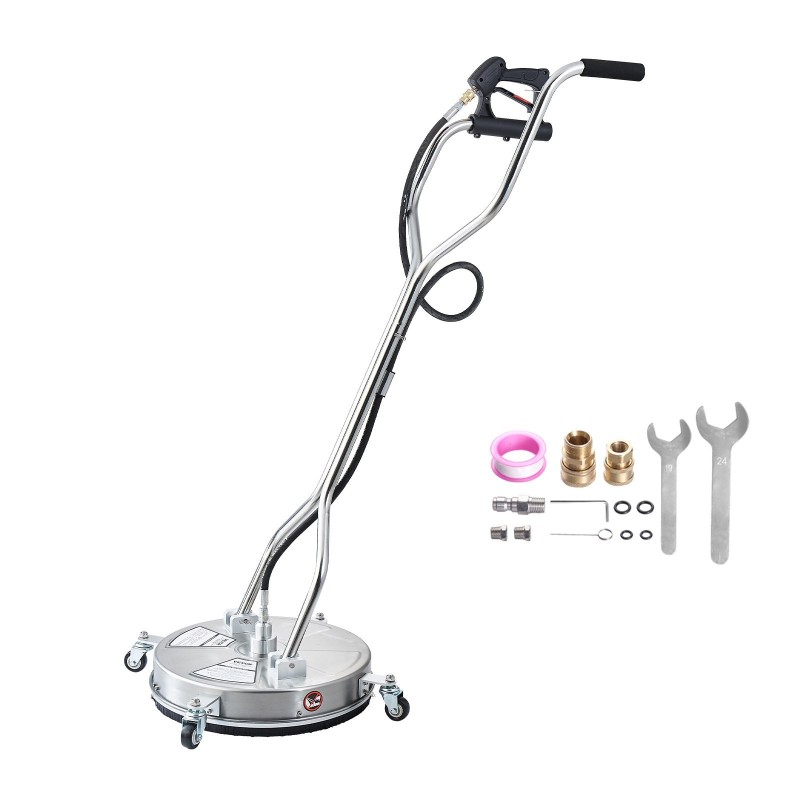 Pintapesuri 18 tuumaa ruostumaton teräs kaksoissuutin painepesureille