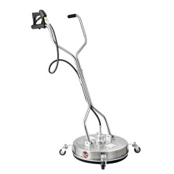 Pintapesuri 21-tuumainen ruostumaton teräs painepesukäyttöön kaksoissuutin neljä pyörää