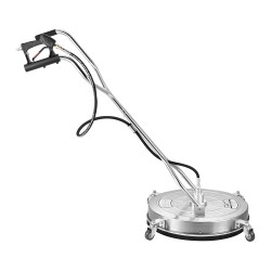 Painepesurin pintapesuri 24-tuumainen 304-ruostumaton teräs 4 pyörää kaksoiskahva 2 suutinta