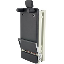 Pilates reformerikone taitettava kaksoisvastus jousilla ja narulla 181 kg kantavuus