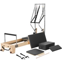 Puurunkoinen reformeri Pilates-harjoitteluun kotiin tai studioon 2400x735x1990 mm