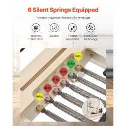 Pilates-reformer laite kaksoisvastuksella koti- ja studiokäyttöön