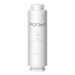 6 kerroksinen yhdistelmäsuodatin hanan alle asennettava luonnollisella aktiivihiilellä ja tarkkuus PP kalvoilla 12 kuukauden