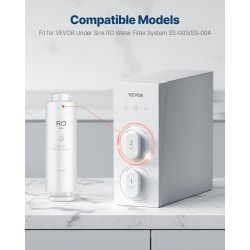 Käänteisosmoosisuodatin SS-008 10-vaiheinen 600 gallonaa vuorokaudessa allaskaappiin